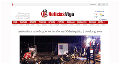 Desktop Screenshot of noticiasvigo.es